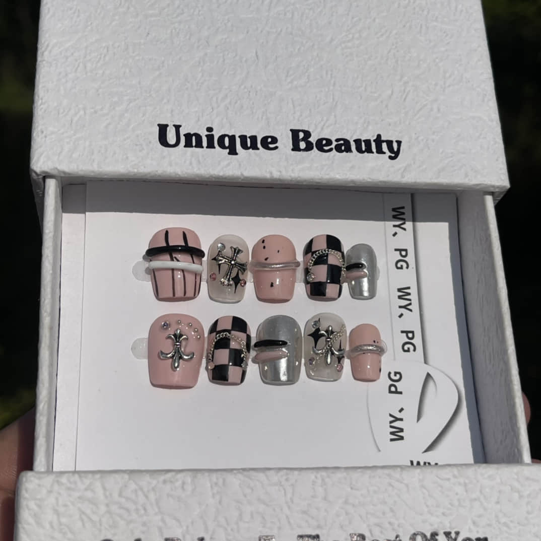 1.6cm press on nail|429