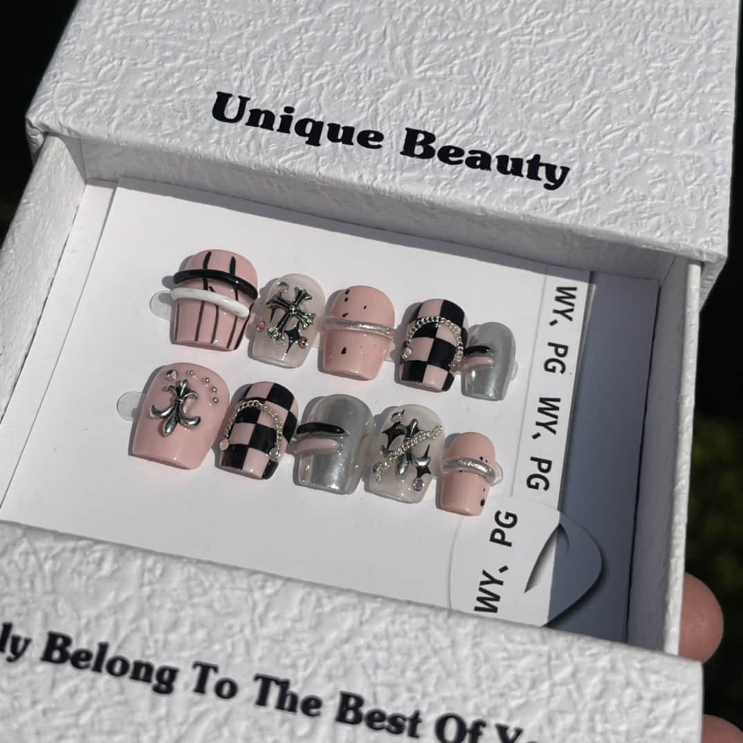 1.6cm press on nail|429