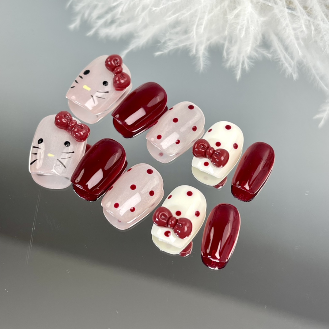 Wholesale 1.6cm Press On Nail 436