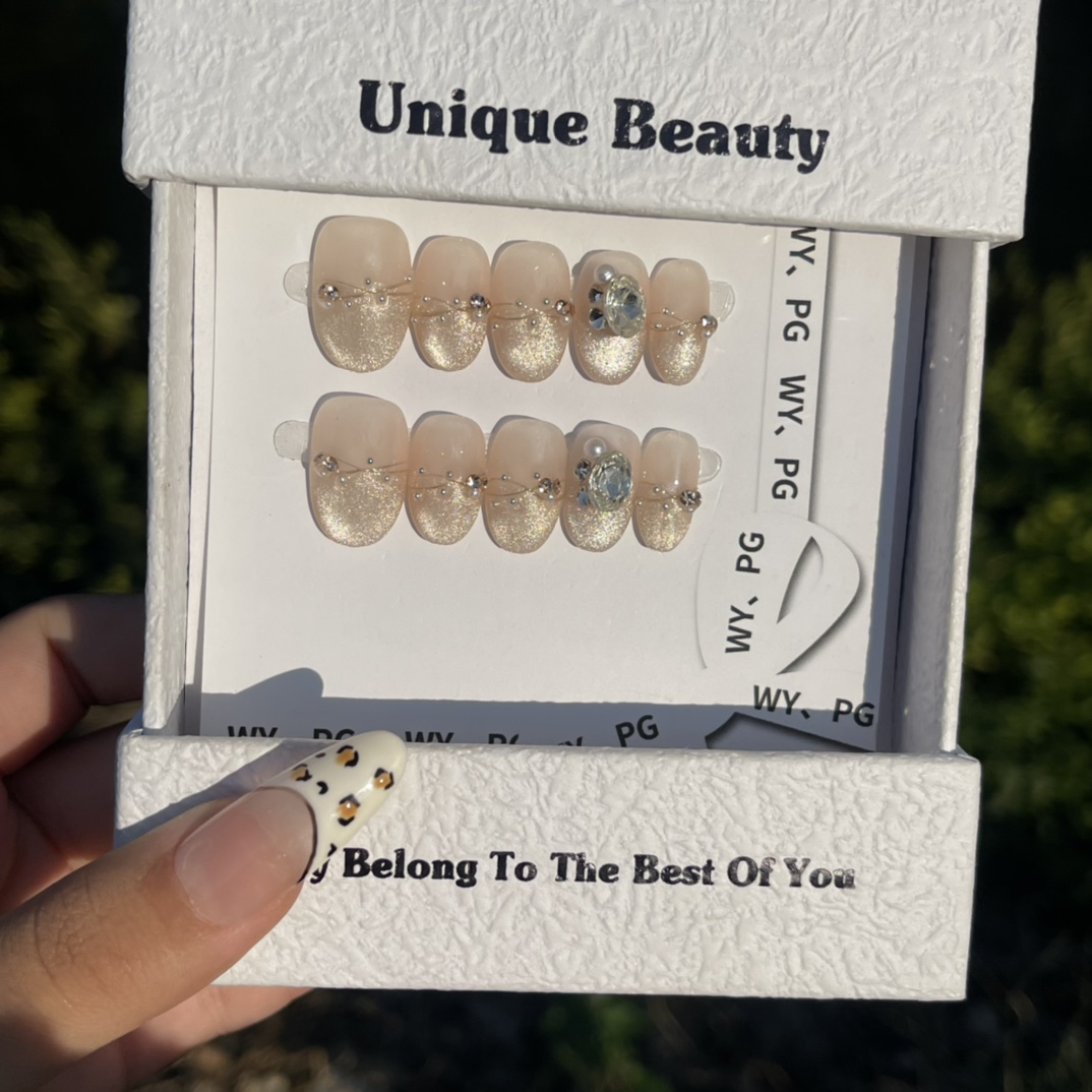 1.6cm press on nail Number 450