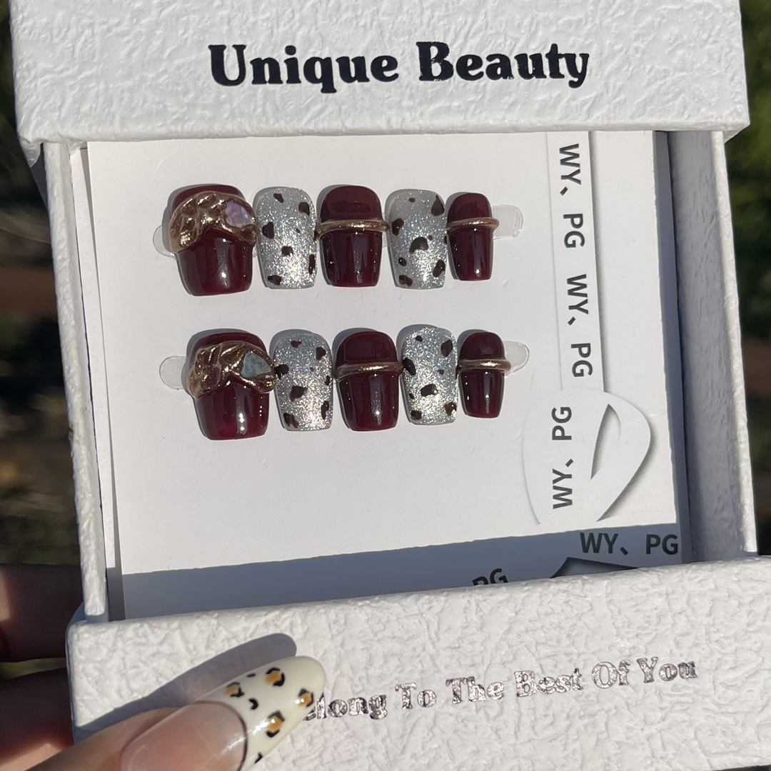 Handmade False nails press on nails number 464