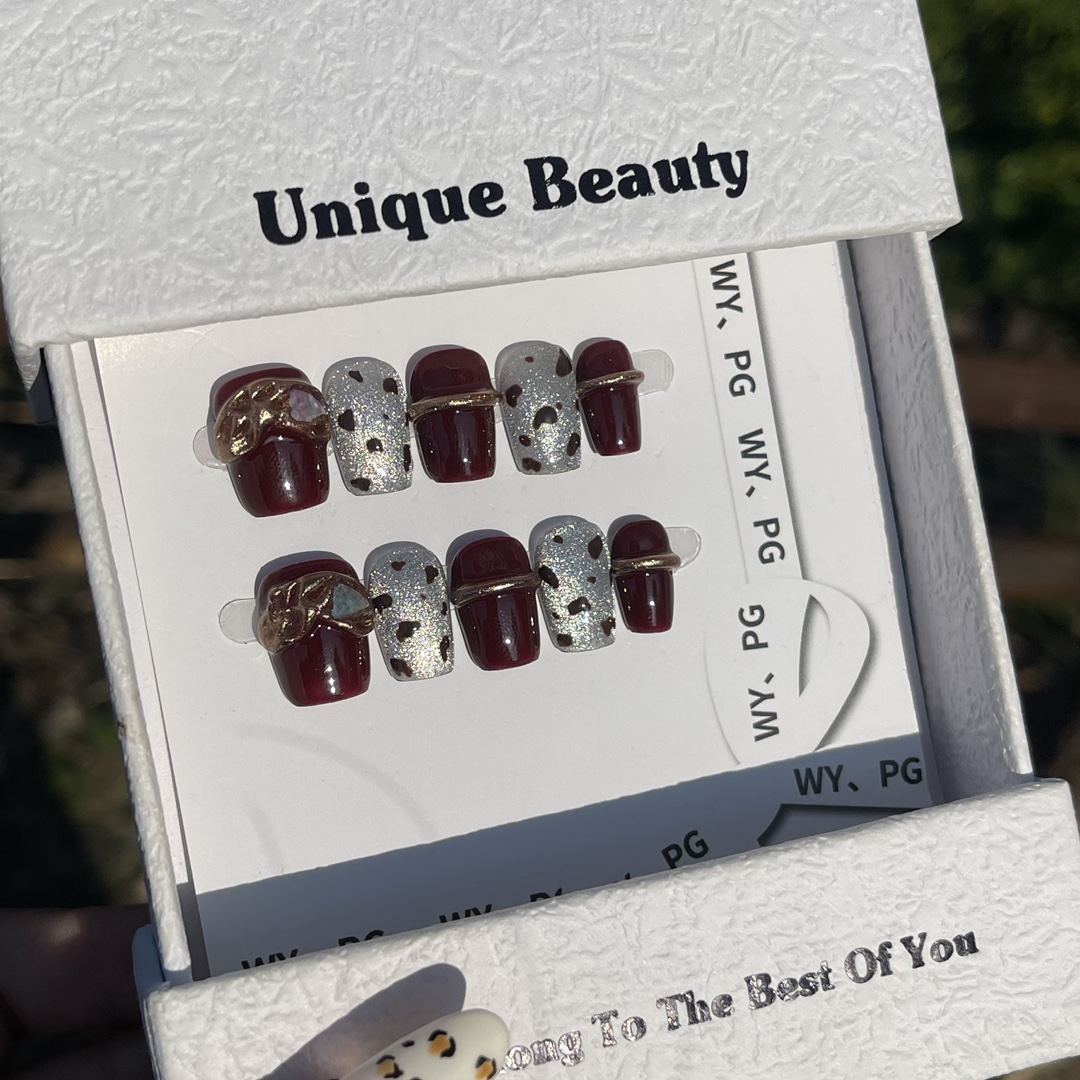 Handmade False nails press on nails number 464
