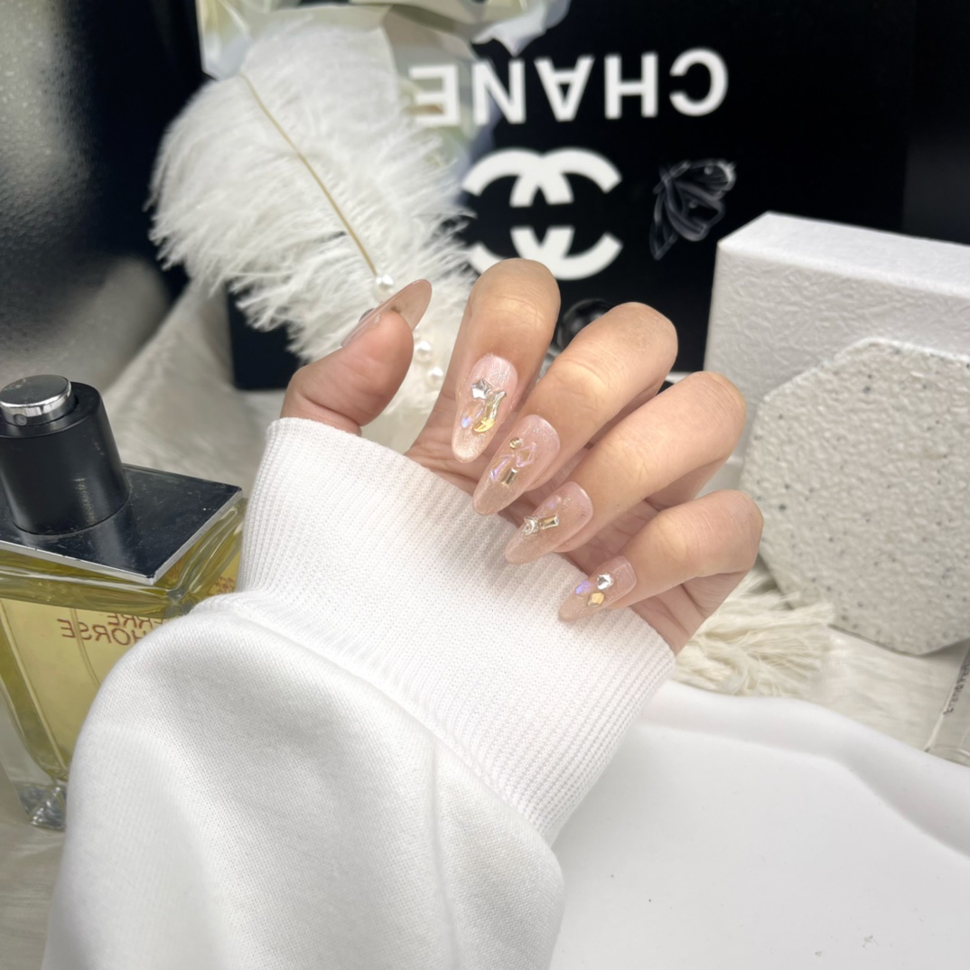 3cm Buy Christmas and Holiday Themed Press On Nails Online Affordable Nail Art number 446