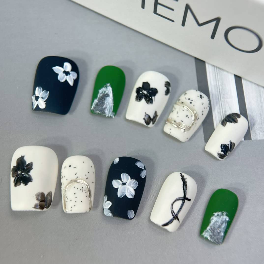 1.6cm Professional Quality DIY artificial nails for Customizable Nail Art Creations number 481