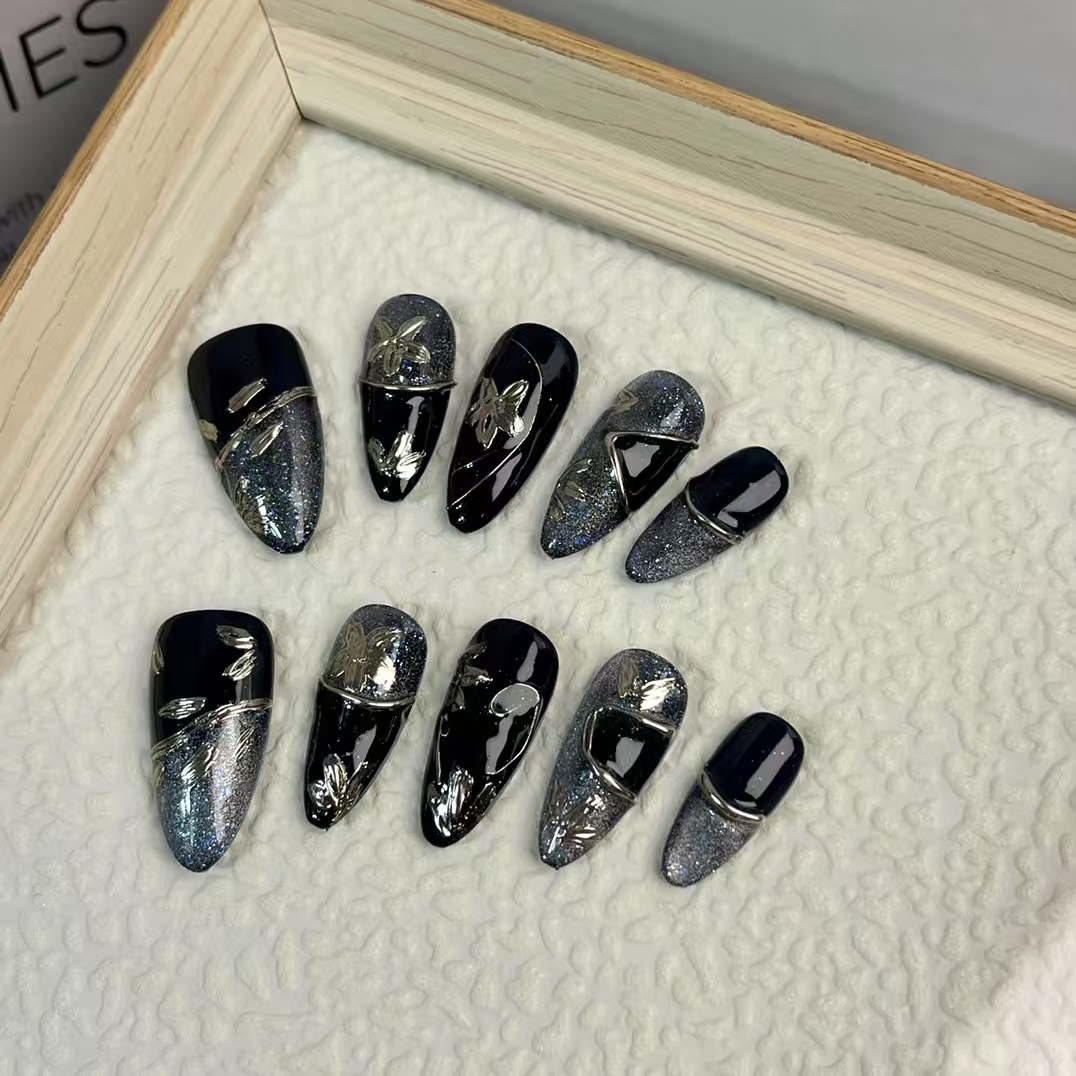 2.5cm Affordable Nail Bundles with Matte and Glossy Finish Options number 474