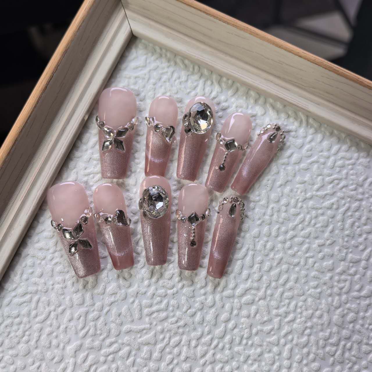 3cm TikTok Inspired artificial nails Perfect for Bold and Creative Designs number 488
