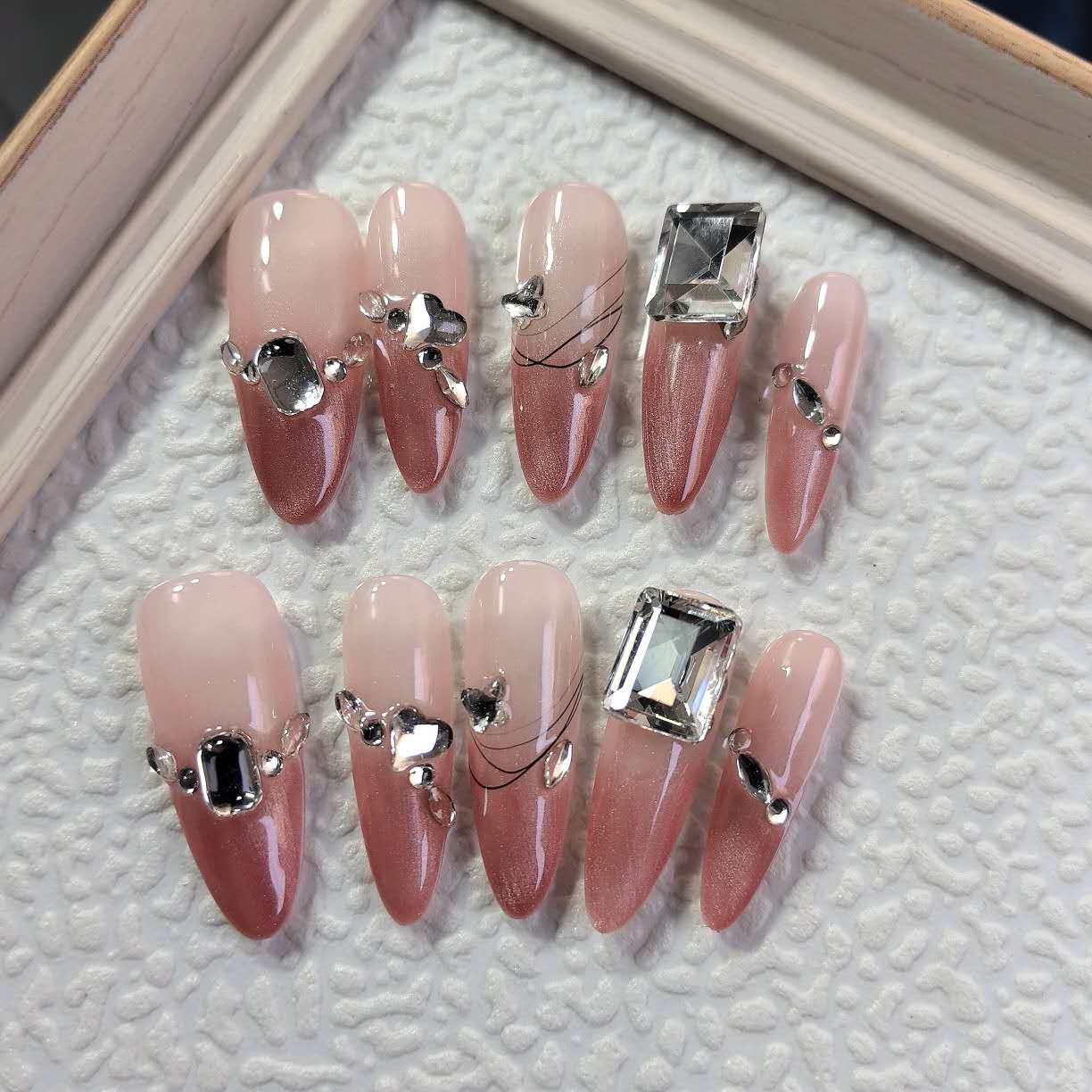 3cm Long Lasting False nails Loved by Beauty Influencers on YouTube and Instagram number 490