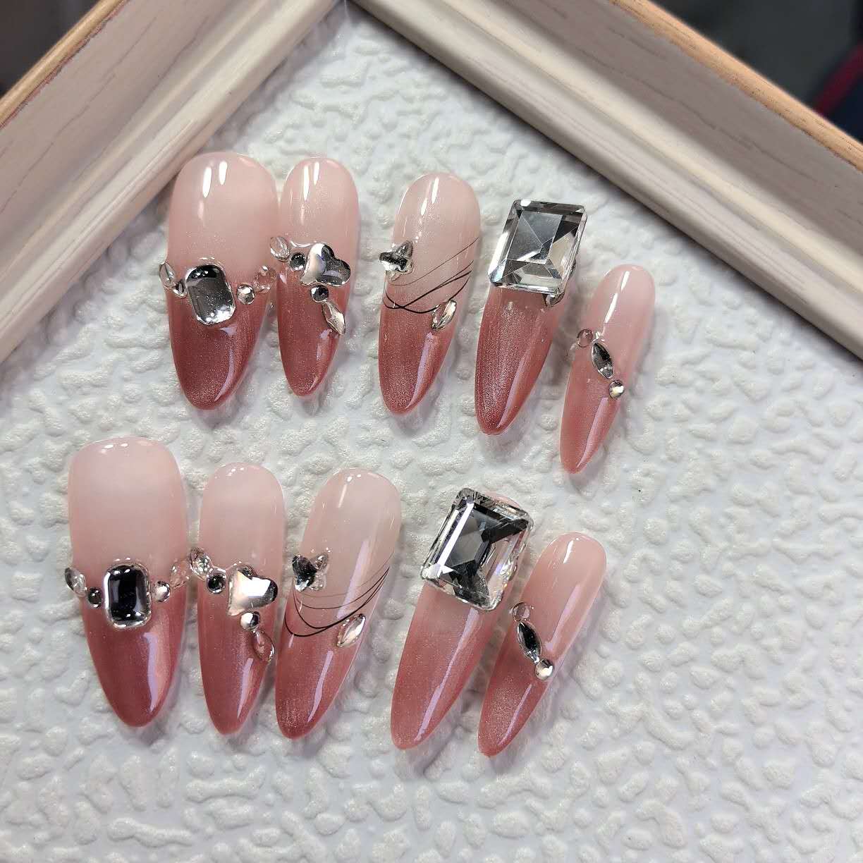 3cm Long Lasting False nails Loved by Beauty Influencers on YouTube and Instagram number 490