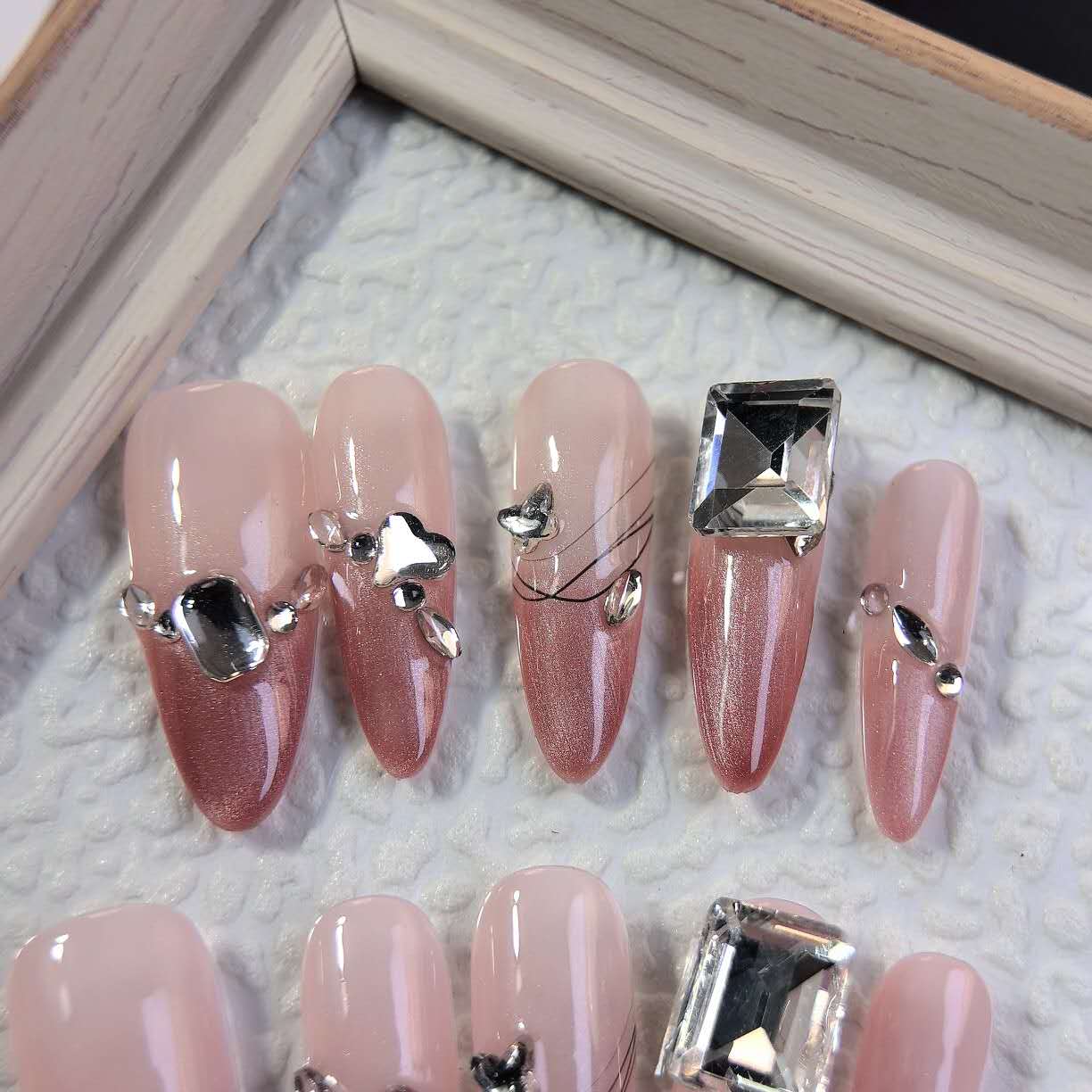 3cm Long Lasting False nails Loved by Beauty Influencers on YouTube and Instagram number 490
