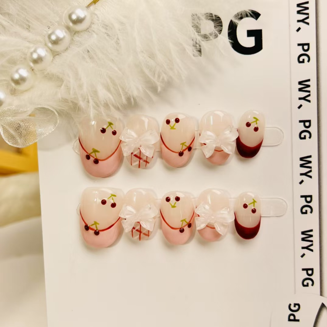 1.6cm TikTok Viral Chrome artificial nails Perfect for Parties and Fashion Shows number 364