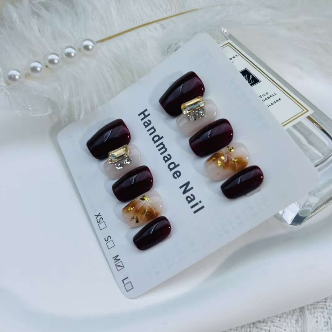 1.6cm Pinterest Inspired Artistic press on Nail Designs for Special Events and Holidays number 424