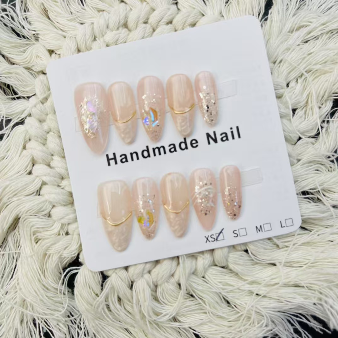 2.5cm Social Media Loved Reusable artificial nails for an Eco Friendly Beauty Routine number 418