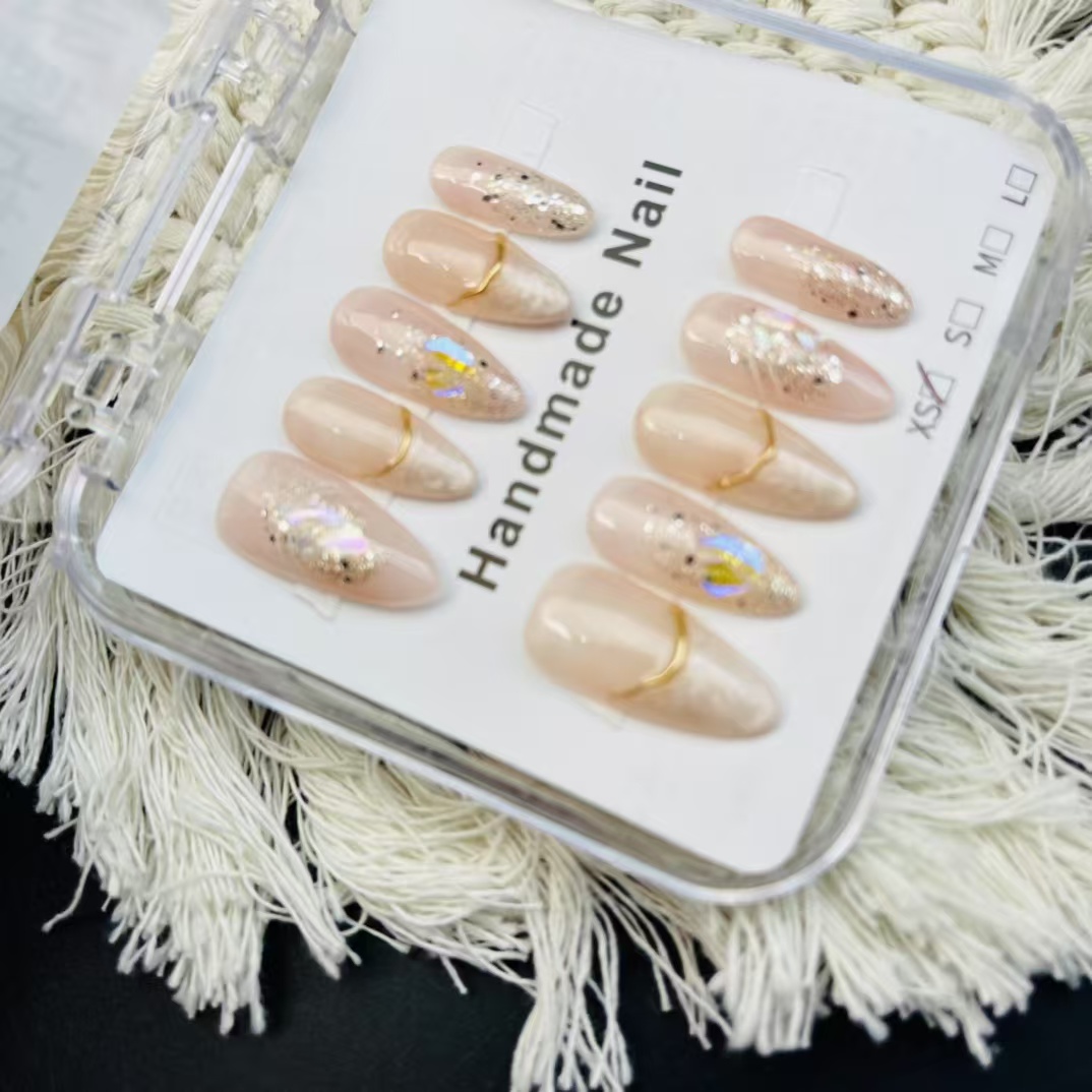 2.5cm Social Media Loved Reusable artificial nails for an Eco Friendly Beauty Routine number 418