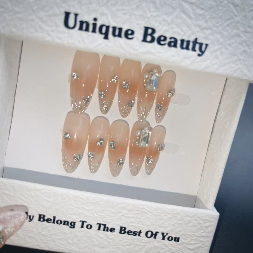 3cm YouTube DIY artificial nails Nail Kits for Creative and Easy at Home Manicures number 415