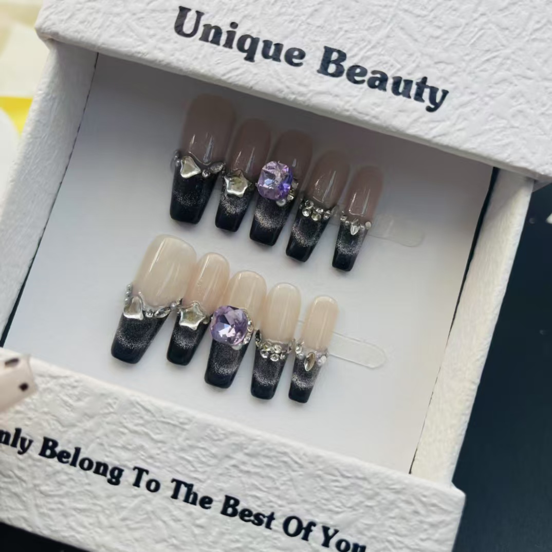 3cm Instagram Approved Summer artificial nails for Poolside and Beach Adventures 428