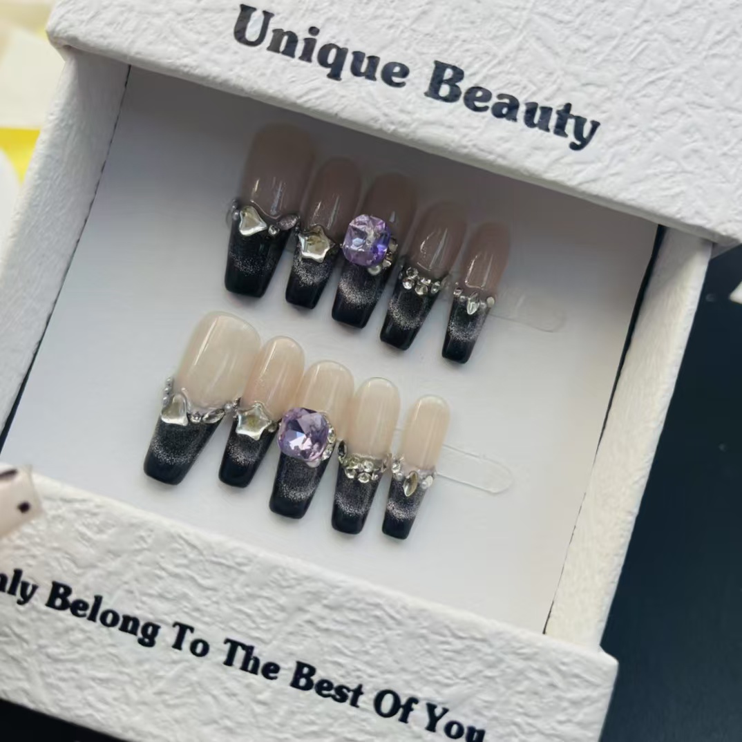 3cm Instagram Approved Summer artificial nails for Poolside and Beach Adventures 428