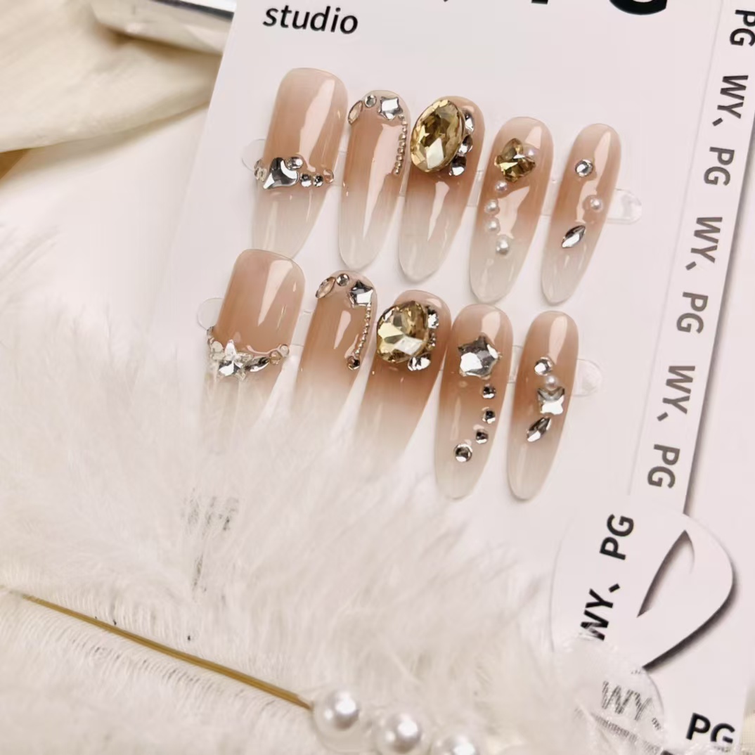 3cm Social Media Inspired Press On Nails for Every Style and Occasion number 441