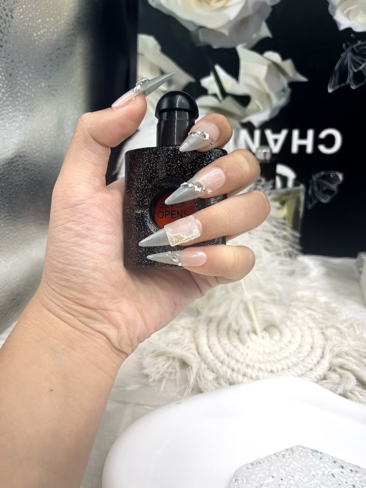 3cm Pinterest Trending DIY press on nails Kits for Beginners and Experts Alike number 423