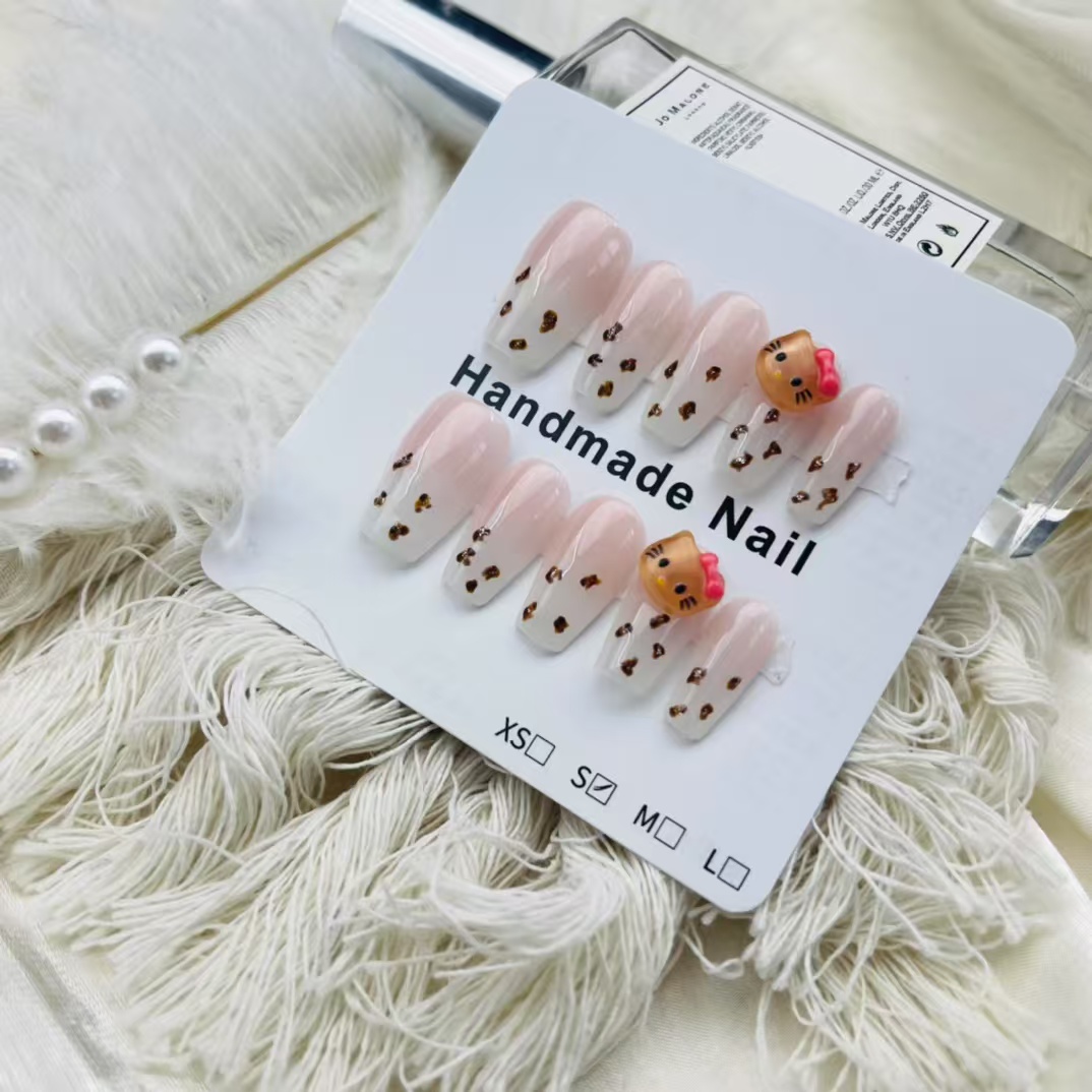 2cm Unique Holiday Themed press on Nails for Christmas and Special Celebrations number 393