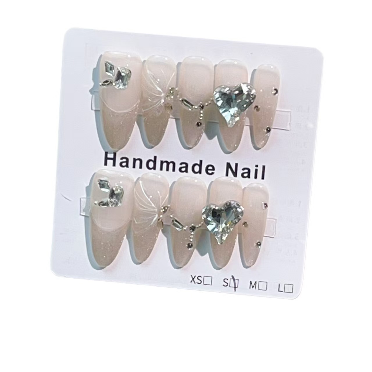 3cm Vegan Friendly press on Nails with Bright and Vibrant Summer Color Options number 381