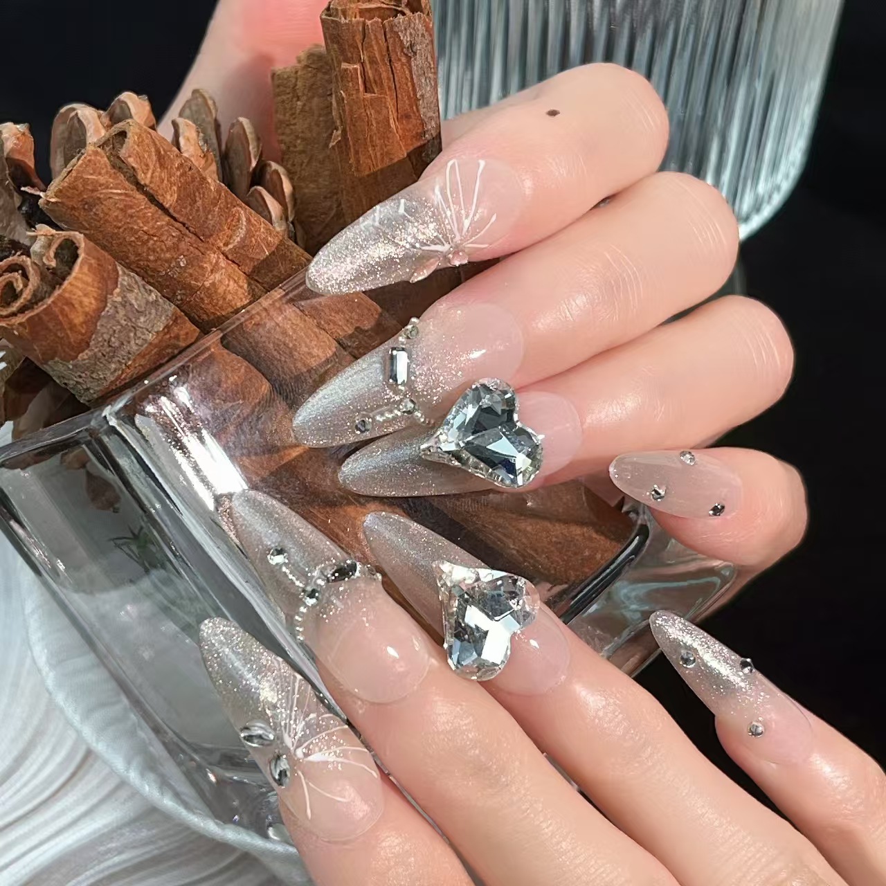 3cm Vegan Friendly press on Nails with Bright and Vibrant Summer Color Options number 381