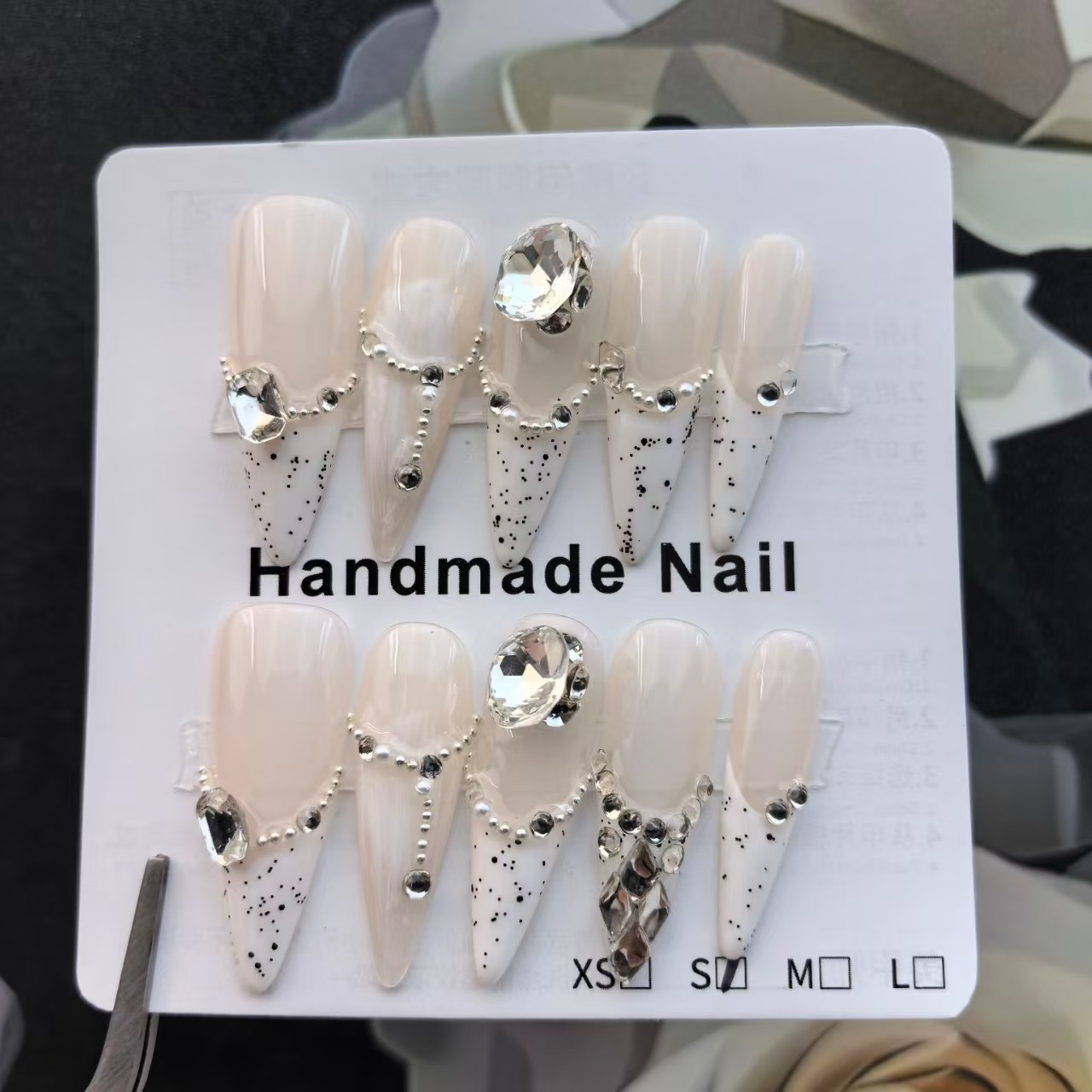 3cm Durable Non Toxic artificial Nails for Women Seeking Affordable Stylish Options number 383
