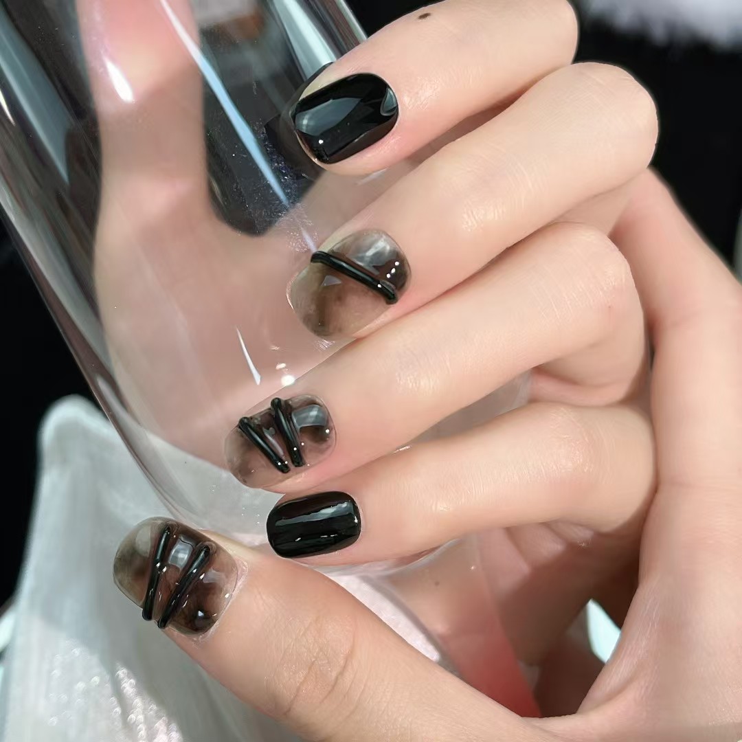 1.6cm Stylish Press On Nails for Special Occasions or Events