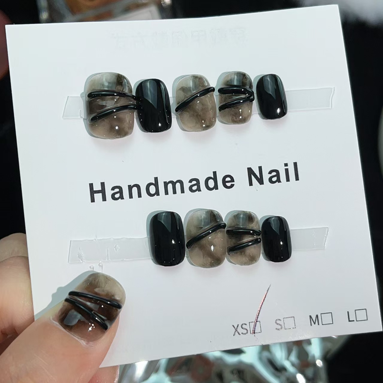 1.6cm Stylish Press On Nails for Special Occasions or Events