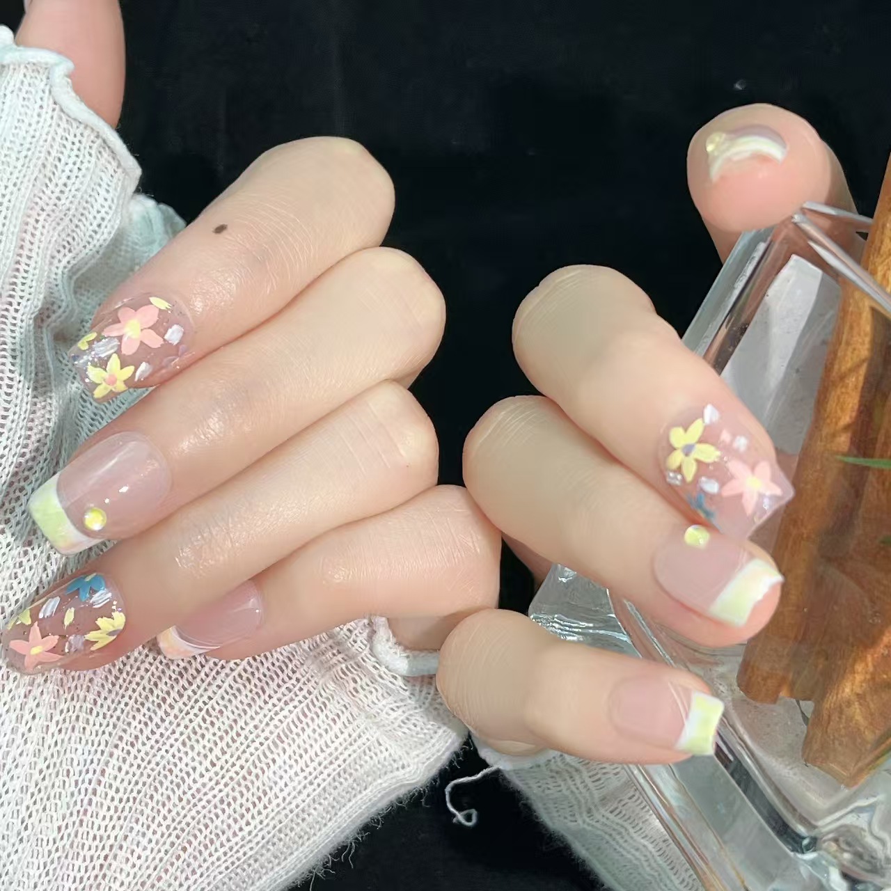 1.6cm Custom Press On Nails Designed for Unique Personal Expression number 355