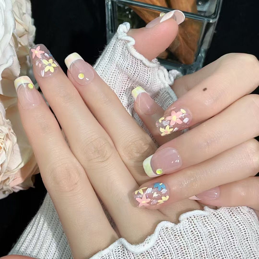 1.6cm Custom Press On Nails Designed for Unique Personal Expression number 355
