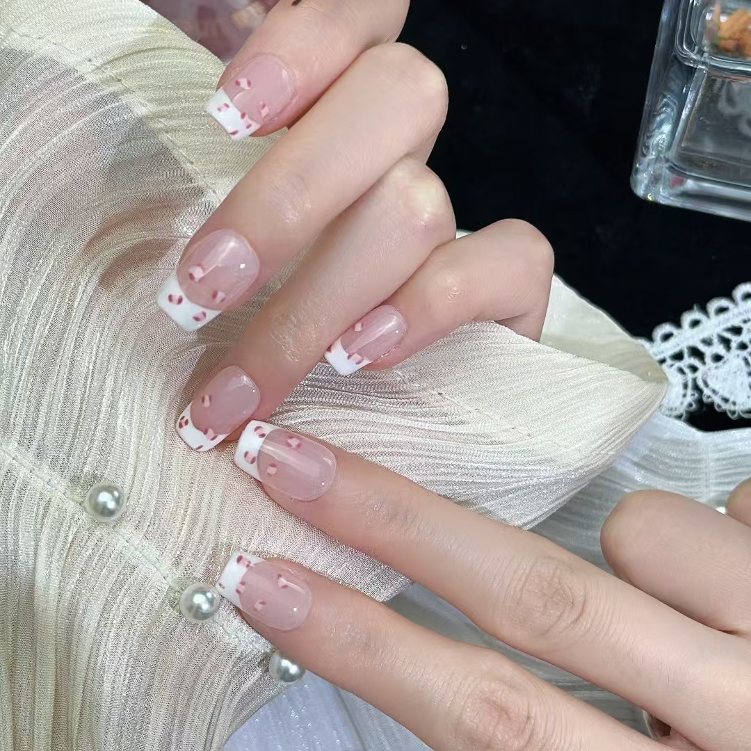 1.6cm Matte Finish Press On Nails Instagram nail trends number 356