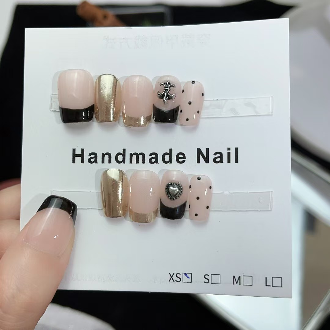 1.6cm Holographic Press On Nails – Shine Bright Anytime number 357