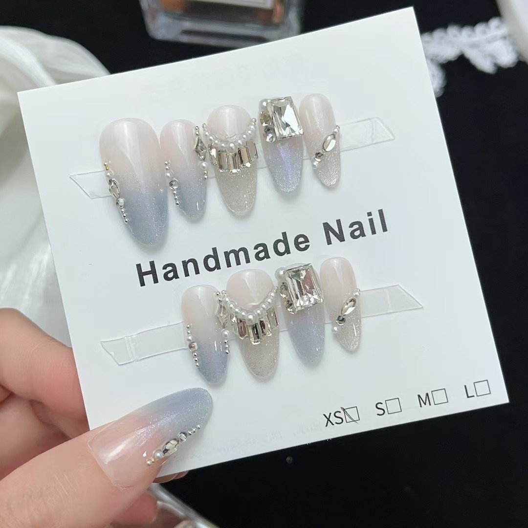 3cm Natural Look Press On Nails for Subtle Polished Hands number 342