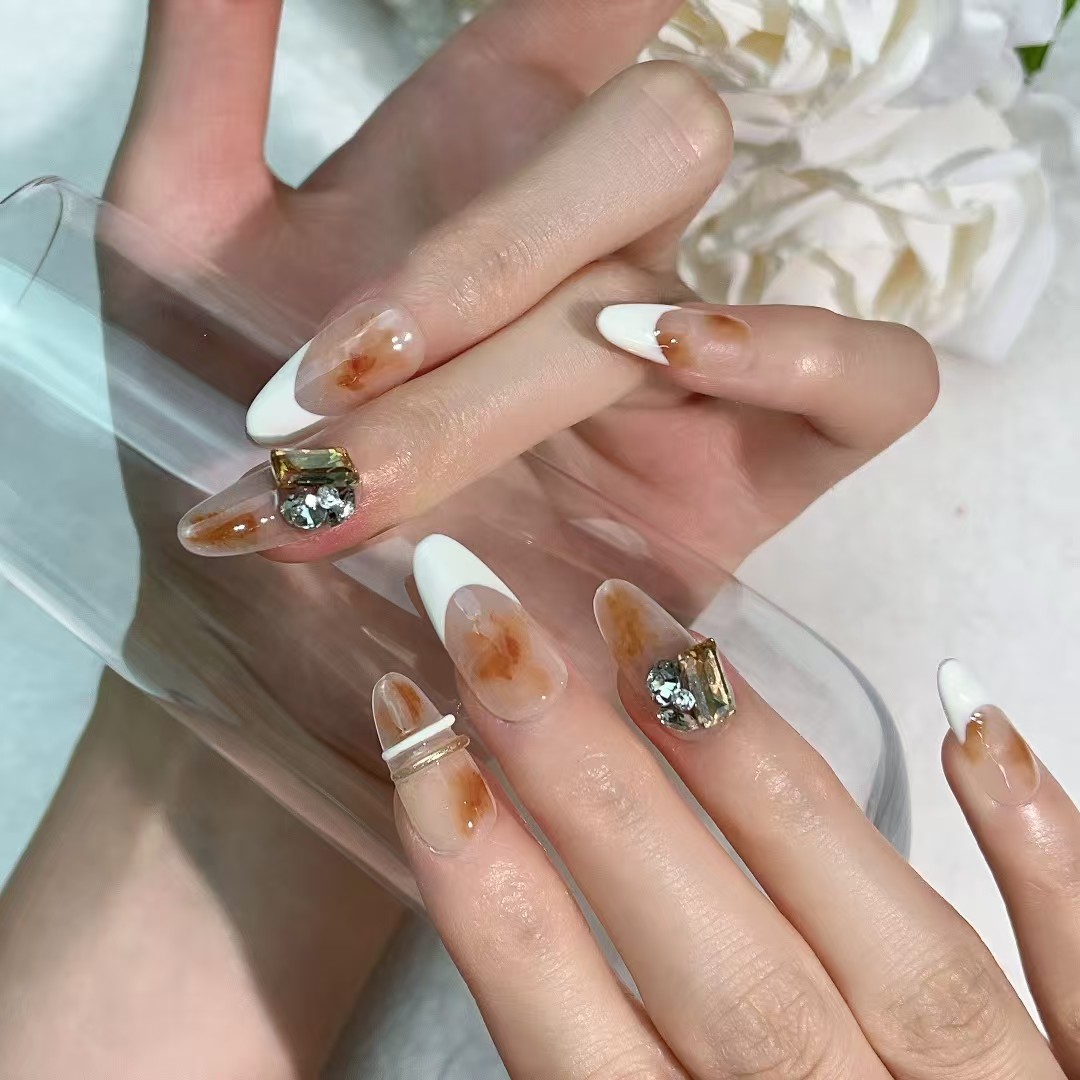 2.5cm Colorful Press On Nails for Fun and Bright Nail Ideas number 354