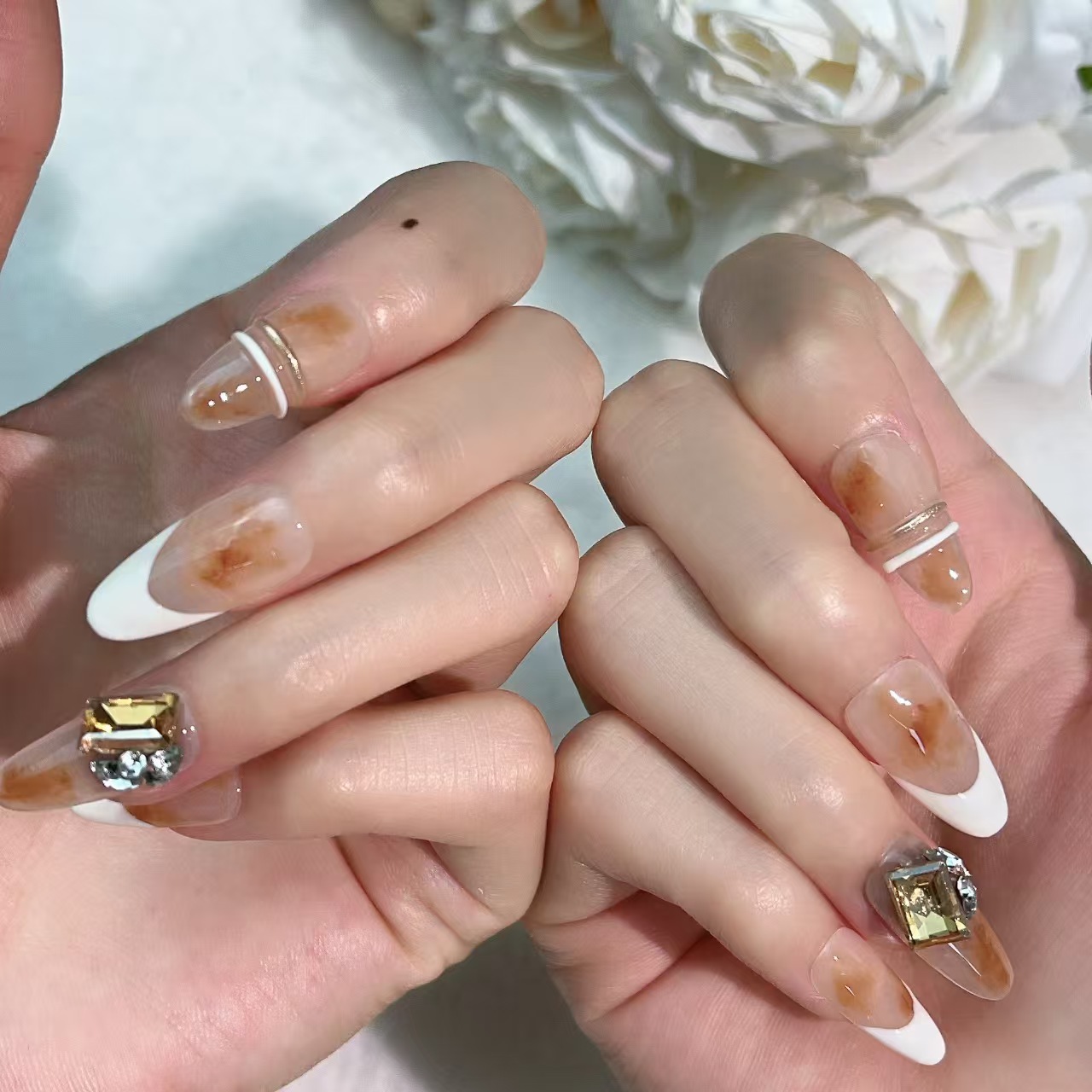 2.5cm Colorful Press On Nails for Fun and Bright Nail Ideas number 354