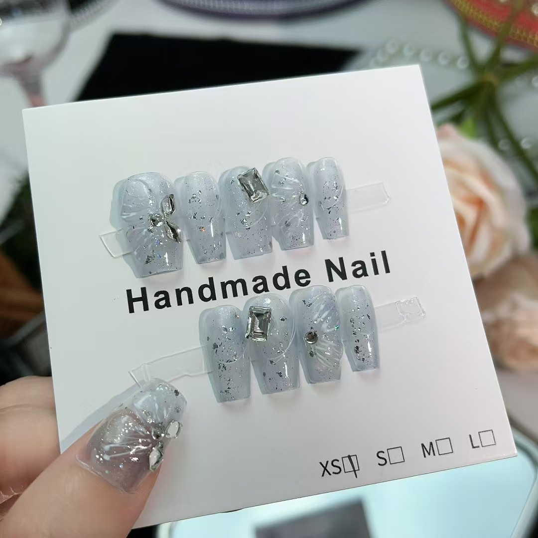 2cm Salon Quality Reusable Press On Nails for Perfect Results number 344