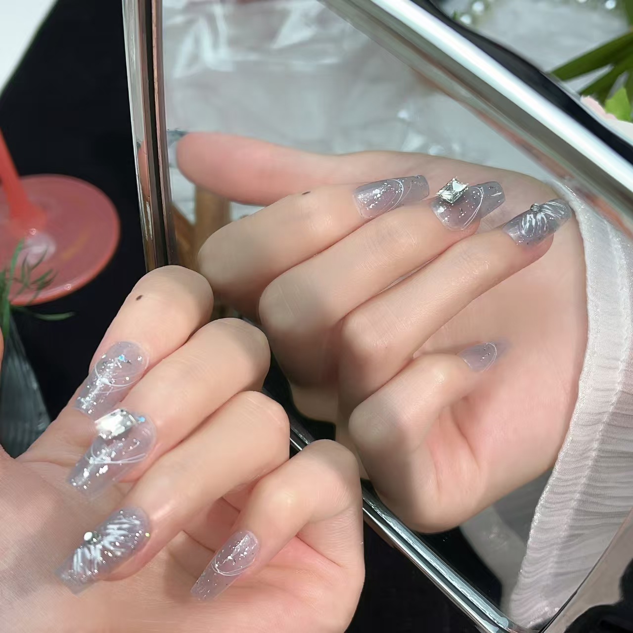 2cm Salon Quality Reusable Press On Nails for Perfect Results number 344
