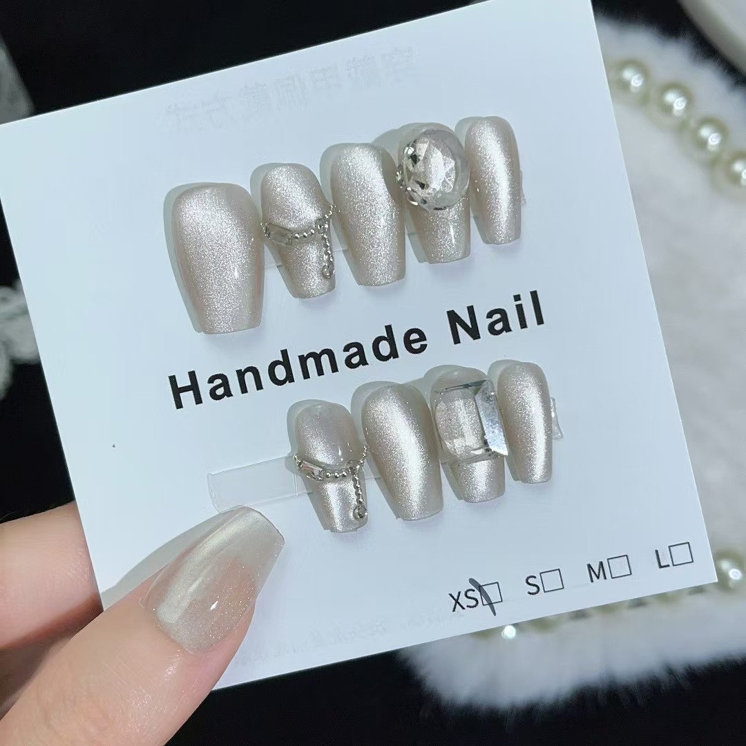 2cm Spring Floral Press On Nails – Fresh Designs for Every Day number 350