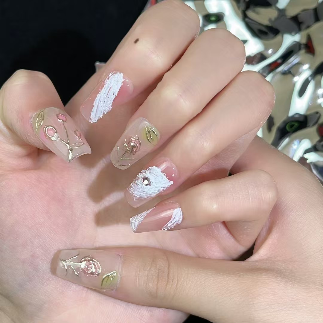 2cm Budget Friendly Press On Nails with Professional Results number 360