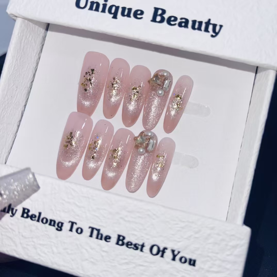 3cm Glow in the Dark Press On Nails for Nighttime Fun number 412