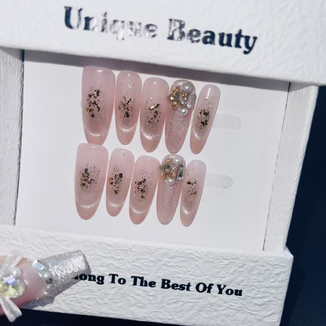 3cm Glow in the Dark Press On Nails for Nighttime Fun number 412