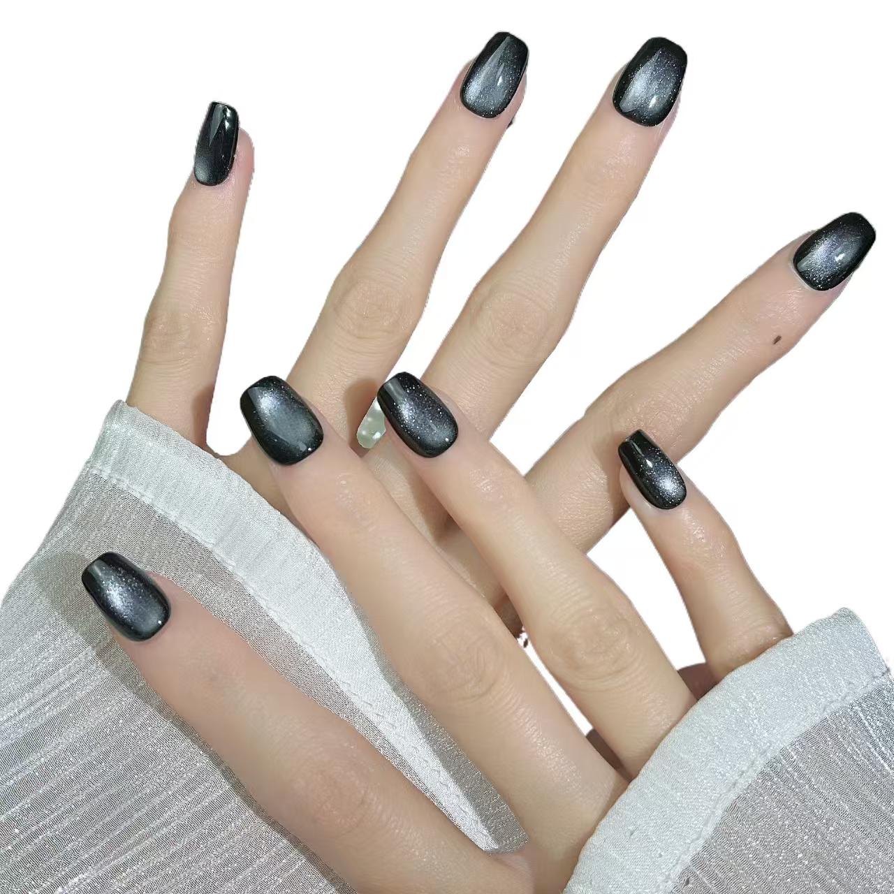 1.6cm Safe and Colorful Kids Press On Nails for Creative Play number 376