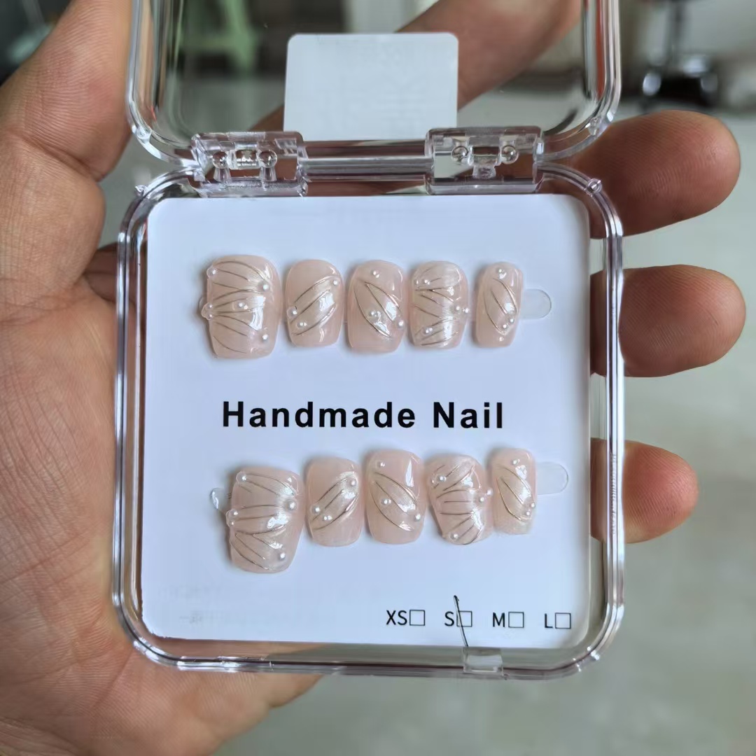 1.6cm Best Press On Nails for Long-Lasting Everyday Manicures