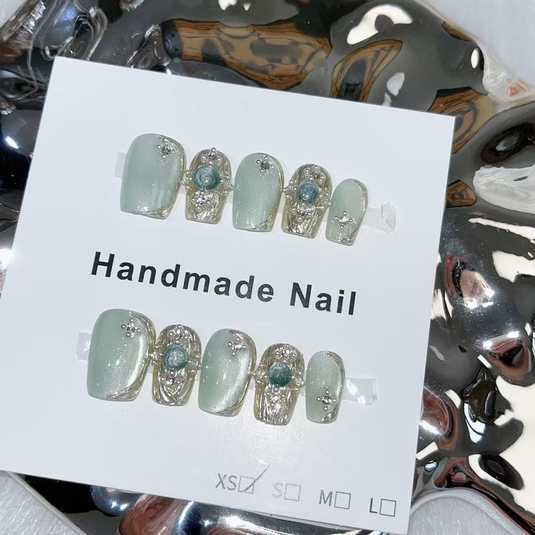 1.6cm Natural-Looking False Nails for Effortless Beauty and Comfort number 277