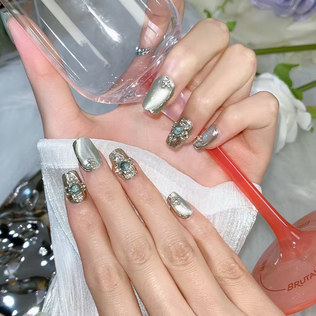 1.6cm Natural-Looking False Nails for Effortless Beauty and Comfort number 277