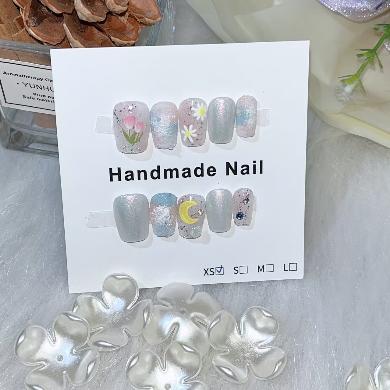 1.6cm Quick Artificial Nails for Fast and Hassle-Free Nail Makeovers number 306