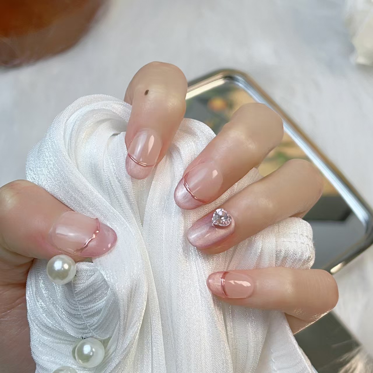 1.6cm High-Quality False Nails That Look Stunning and Last Long number 310