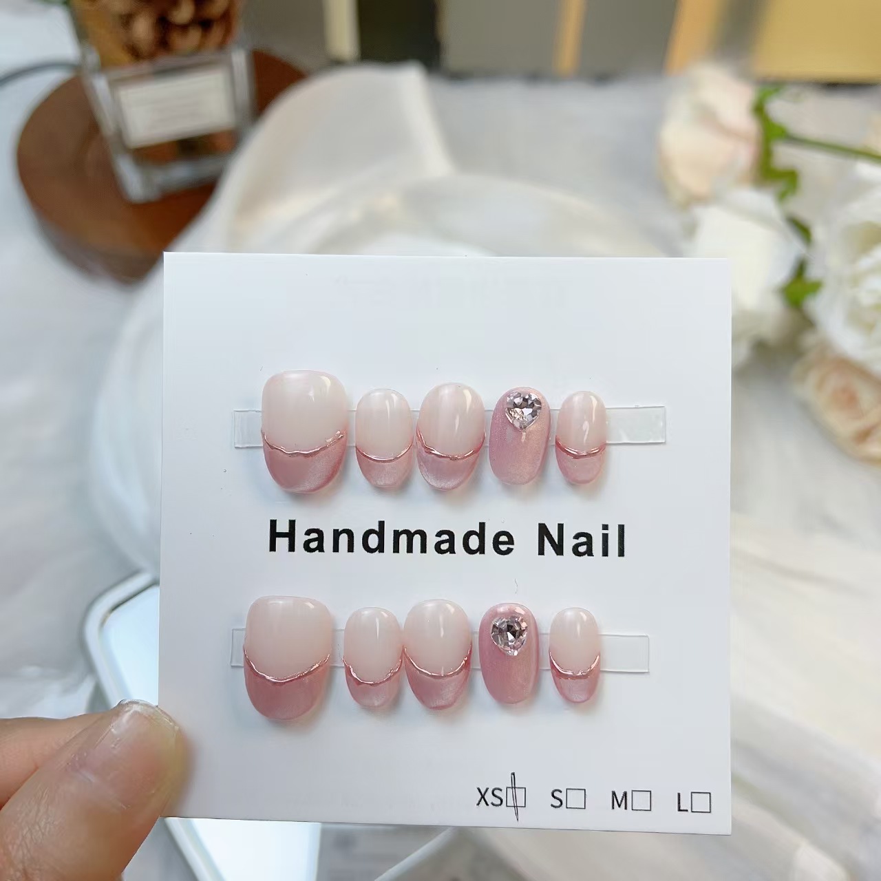 1.6cm High-Quality False Nails That Look Stunning and Last Long number 310