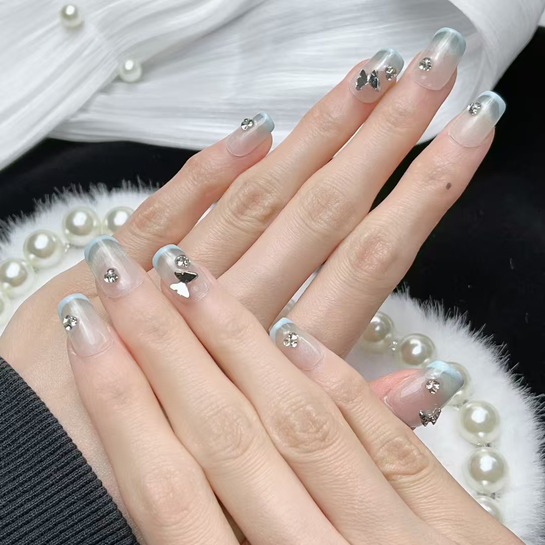 1.6cm Reusable Press On Nails for Versatile and Cost-Effective Styling number 316