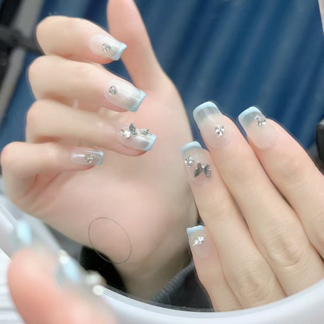 1.6cm Reusable Press On Nails for Versatile and Cost-Effective Styling number 316